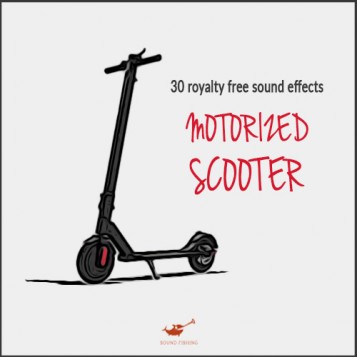 Motorized scooter sound pack
